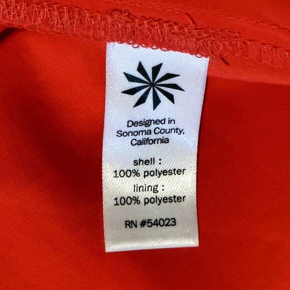 Athleta Ikat Martinique Dress Sleeveless Size Medium Multi Color Tassel Tie Back - Picture 8 of 9